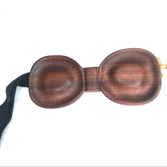 Wood Bow Tie Handmade - Gorgeous Mahogany Adjustable strap beeswax seal - Picture 6 of 11